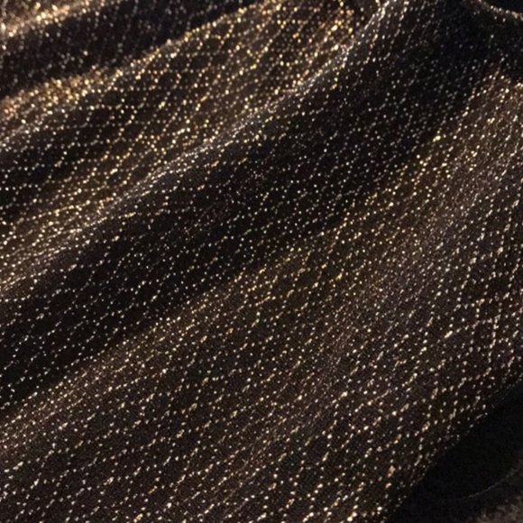 Express Women’s Gold Woven Sleeveless Strap Top - Picture 7 of 9